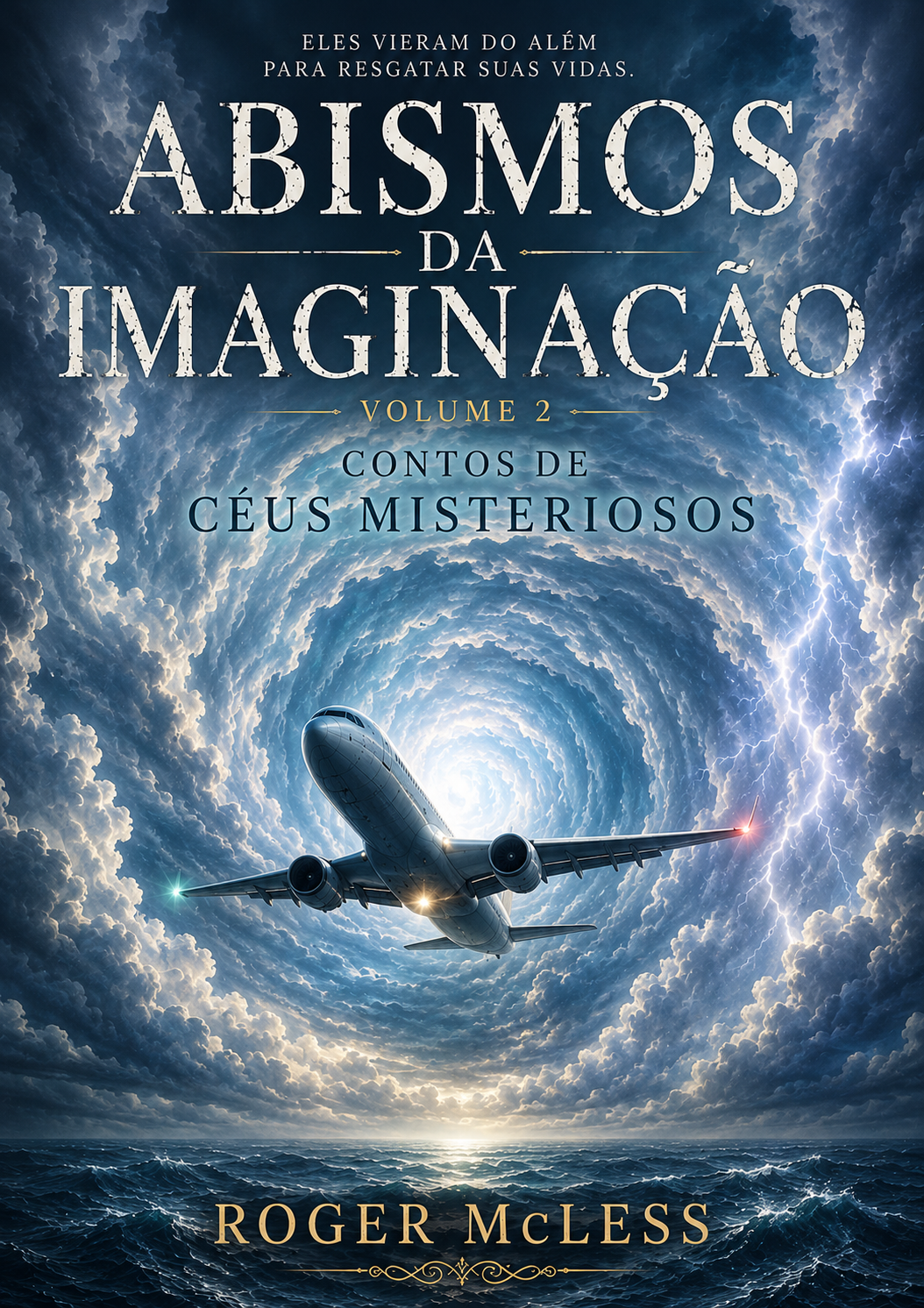Capa do livro Abismos da Imaginação - Volume 2: Contos de Céus Misteriosos